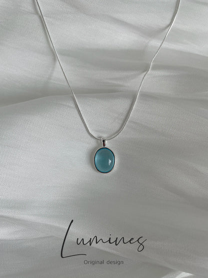 Azure Tear Necklace