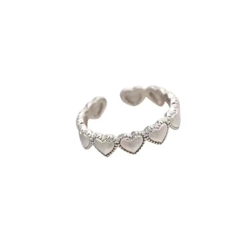 Heart & Simplicity Ring Set