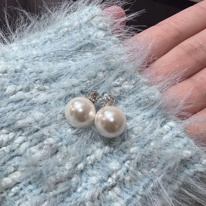 Princess Pearl Zircon Studs